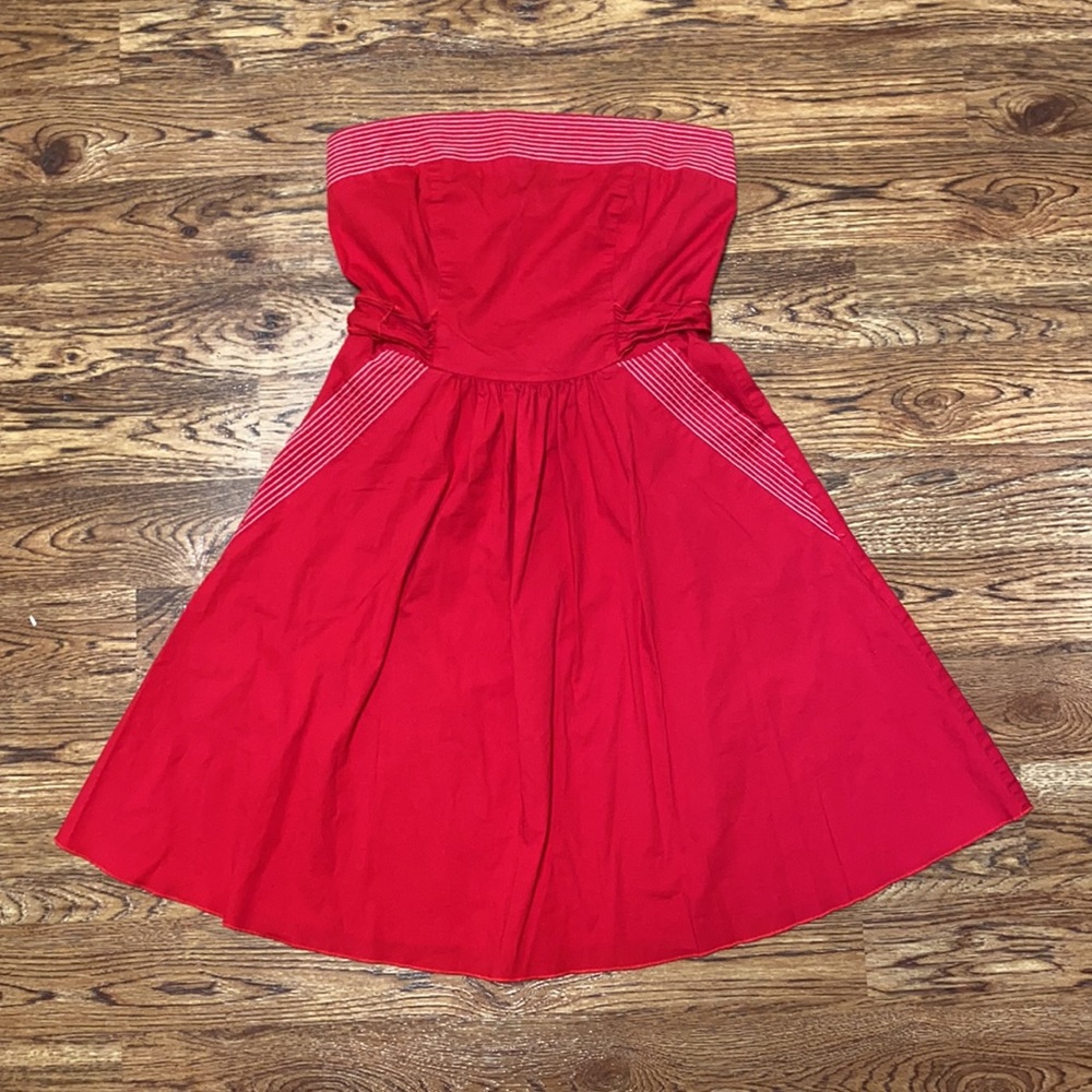 Speechless Red Strapless Dress